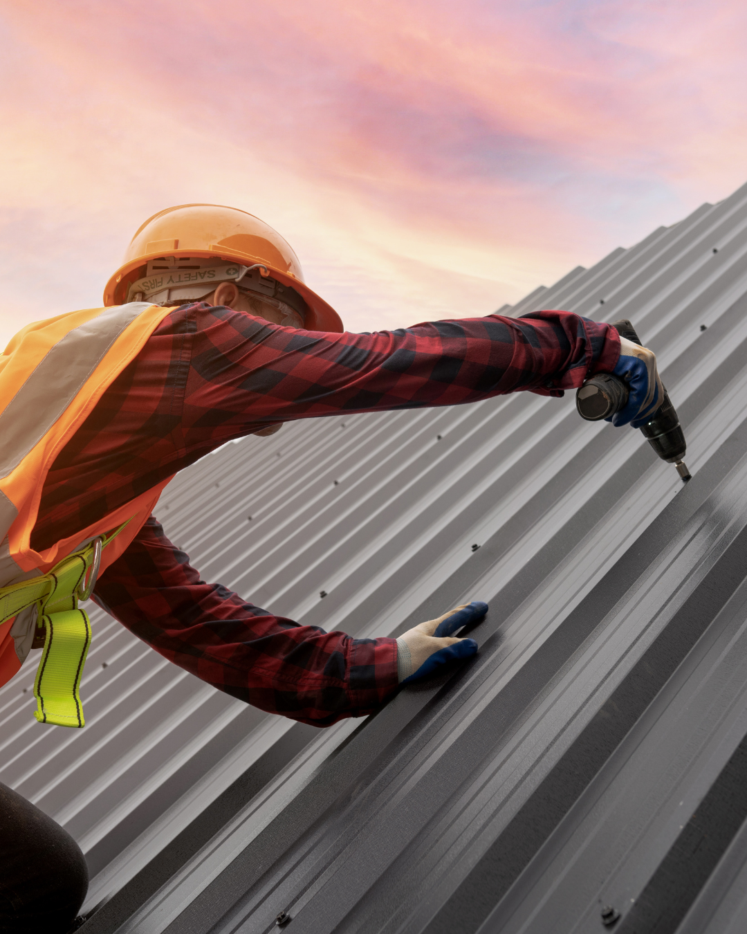 Roofing crew during storm and insurance claim season